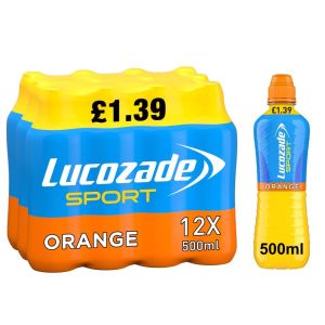 Lucozade Sport Orange 500ml x12 PM£1.39