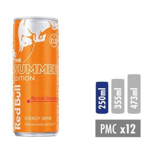 Red Bull Apricot Strawberry Summer Edition 250ml x 12 PM£1.35 BBE 16/03/2023