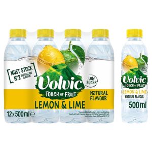 Volvic Touch Of Fruit Lemon & Lime 12 x 500ml