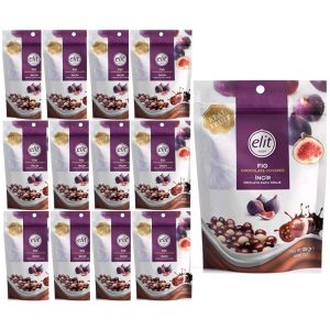 Elit Chocolate Covered Fig Draje 125g x 12