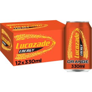 Lucozade Orange Multipack Can 330ml x 12