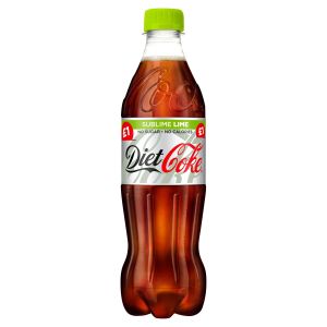 Diet Coke Sublime Lime 500ml PMP