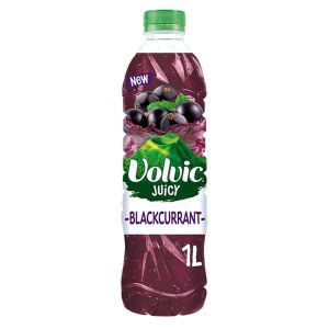 Volvic Juicy Blackcurrant 1L x 6