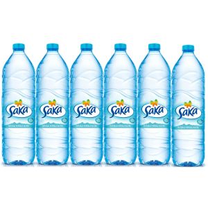 Saka Still Natural Mineral Water Water 1.5Ltr x 6