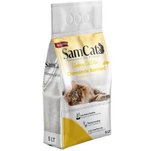 SamCat Clumping Cat Litter 5L Chamomile Scented