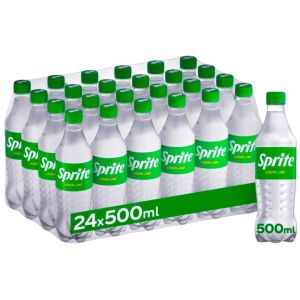 Sprite Regular Lemon-Lime Bottles 500ml x 24 - Best Before: 23/01/2026