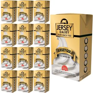 Jersey Gold Ice Cream Mix 1Litre x 12