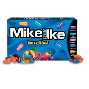 Mike&Ike Berry Blast Candy 120g (Pack of 12)