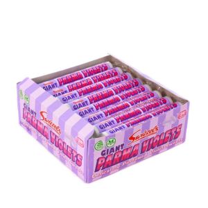 Swizzels Giant Parma Violets Rolls 40g x 24
