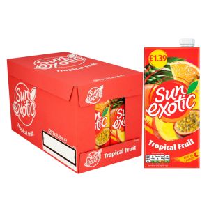 Sun Exotic Tropical Juice PMP 1L x 12