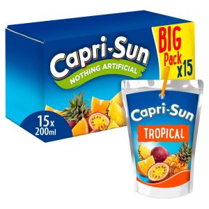 *30pk* Capri Sun Tropical 200ml 2 x 15pk (30pk)