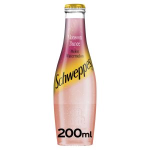 Schweppes Monsoon Dance Melon Watermelon Soda Mixer 200ml x 24 Best Before 31/12/2024