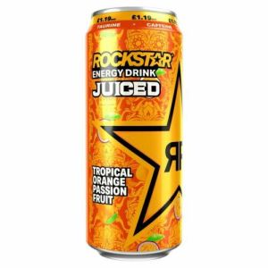 Rockstar Juiced Tropical Orange Passion Fruit 500ml x 12 PM£1.19