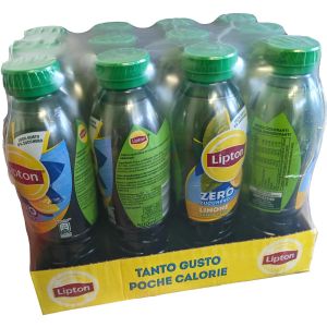 Lipton Green Ice Tea Lemon Zero Sugar 500ml x 12