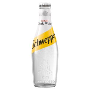 Schweppes Slimline Tonic Water 200ml x 24
