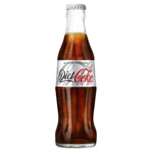 Diet Coca Cola Glass (6x4pk) 250ml x 24 BBE 31/07/2023