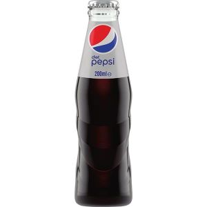 *200ml Diet* Pepsi Glass Bottels 200ml x 24