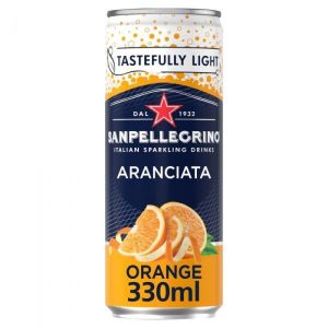 SanPellegrino Aranciata Orange 330ml x 24 BBE Jun 2023