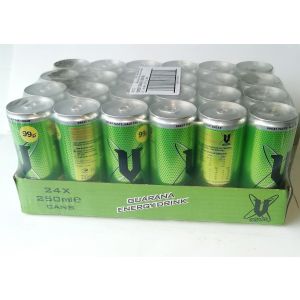 V Ultimate Guarana Energy Drink 24 x 250ml