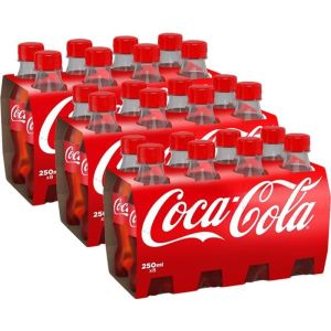 Coca Cola Original Bottle (3x8pk) 250ml x 24 BBE 31/08/2023