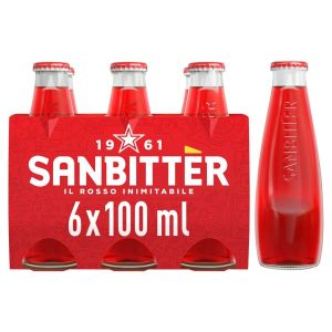 San Pellegrino San Bitter Aperitif 6 x 100ml