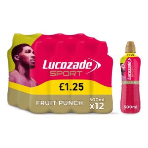 Lucozade Sport Fruit Punch 500ml x 12 PM£1.25