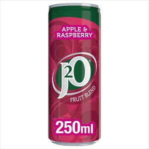 J2O Apple & Raspberry 250ml x 24 (4 x 6pk)