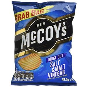 McCoys Salt  Malt Vinegar Crisps 47.5g x 36