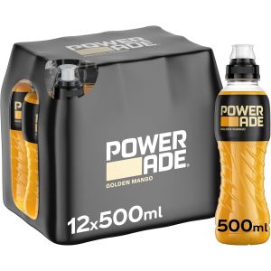 Powerade Golden Mango 500ml x 12