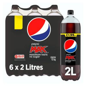 Pepsi Max 2L x 6 PM£2.09