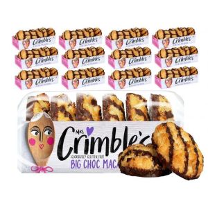 Mrs Crimble's Big Chocolate Macaroons 12 x 6pack (220g) BBE 02/03/2023