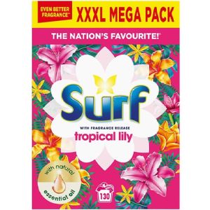 Surf Laundry Powder Tropical lily 130w - 6.5kg