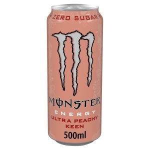 Monster Ultra Peachy Keen Zero Sugar ( 6 x 4pk) 500ml x 24