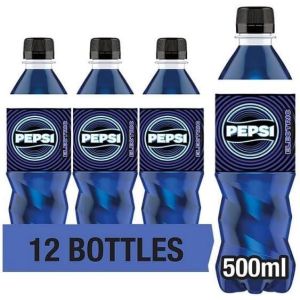 Pepsi Max Electric Blue 500ml x 12 Best Before 02/2025