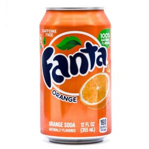 Fanta Orange American Soda 355ml x 12