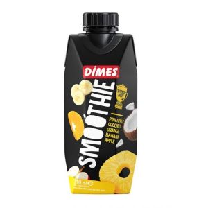 Dimes Smoothie Yellow Pineapple, Coconut, Orange, Banana & Apple 310ml x 12
