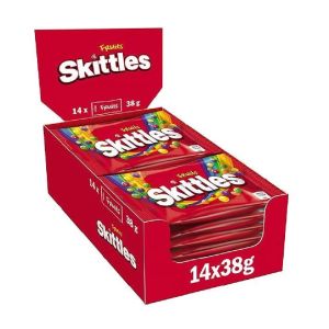Skittles Fruits Sweet Candy Box 38g x 14