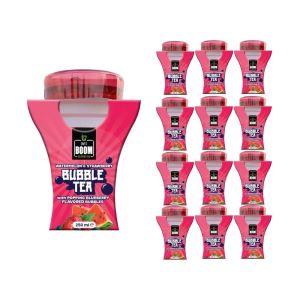 Boom Bubble Tea Watermelon & Strawberry 250ML x12 BBE 29/07/2024