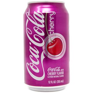 Coca Cola American Cherry Coke Soda 355ml x 12