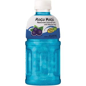 Mogu Mogu Blackcurrant Flavoured Drink with Nata de Coco 320ml x 24
