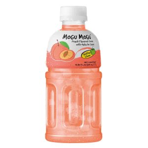 Mogu Mogu Peach Flavoured Drink with Nata de Coco 320ml x 24
