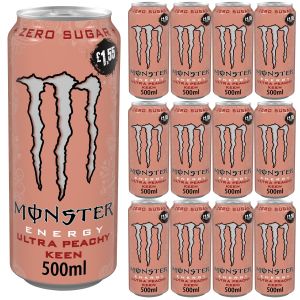Monster Ultra Peachy Keen PMP1.55  500ml x 12