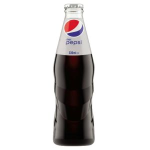 Diet Pepsi Glass Bottles 24 x 330ml