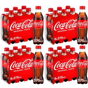 Coca cola original 375ml x 24 (4x6pk) BBE- 31.08.2025