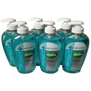 Radox Hand Wash Protec+Replenish Anti-Bacterial 250ml x 6