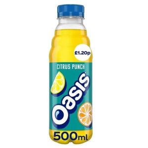 Oasis Citrus Punch 500ml x 12 PM1.20 BBE Dec 23