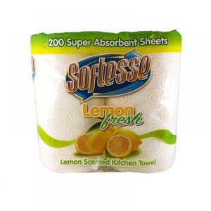 Softesse Lemon Fresh Kitchen Towels 2 pack