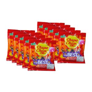 Chupa Chups Assorted Lollies 9.3g (10x10pk) Best Before 13/10/2024