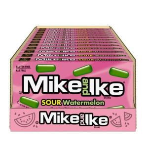 Mike and Ike Sour Watermelon Candy Box 120g - Pack of 12