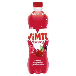 Vimto Sparkling Cherry, Raspberry & Blackcurrant 500ml x 12 PM£1.09
